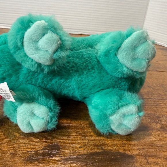 Douglas Cuddle Toys Teal Dinosaur Plush Stuffed Animal Toy LongNeck Brontosaurus - Picture 4 of 9